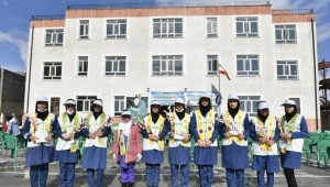 افتتاح مدرسه خیر ساز مرحوم محب الله شاویسی در سنندج
