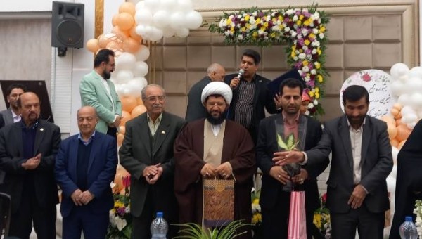 خشت گذاری همزمان دو پروژه آموزشی خیر ساز در شهرستان پاکدشت