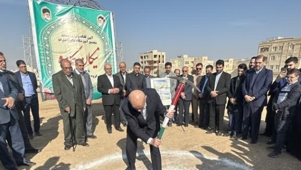 آغاز عملیات ساخت بزرگترین پروژه تمام خیرساز در شهرستان ساوه