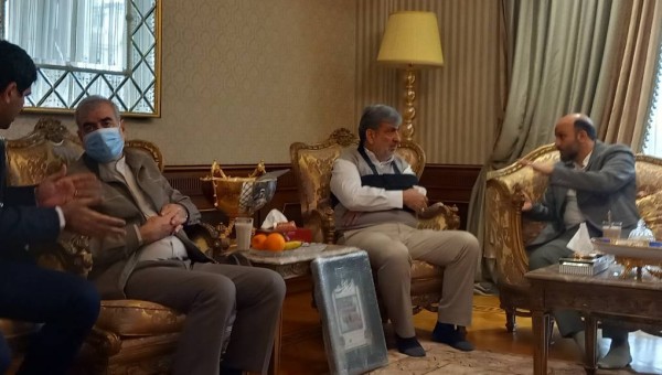 دیدار رئیس سازمان نوسازی و مدیر عامل جامعه خیرین با خیر ملی حمید رضا شاه حسینی