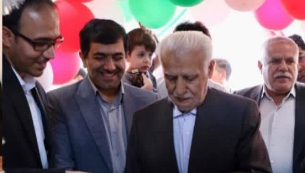 افتتاح مدرسه ۱۲ کلاسه حاج علی اصغر فرخ منش در ناصرآباد قزوین