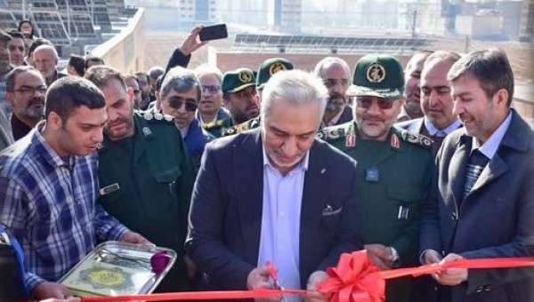 افتتاح بزرگترین نیروگاه خورشیدی در مدرسه کودکان اوتیسم اصفهان