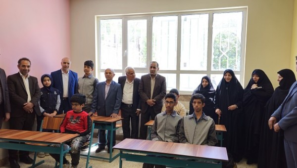 مدرسه خیرساز بانو پروین گرجستانی در مشهد به بهرهبرداری رسید