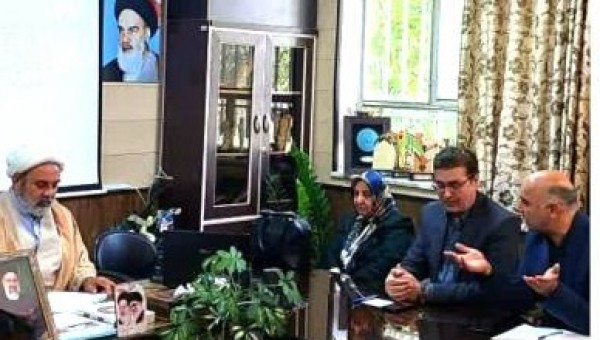 بازدید مدیرعامل مجمع خیرین مدرسه سازاستان خراسان رضوی از طرح بازسازی کتابخانه زنده یاد احمد دادگر