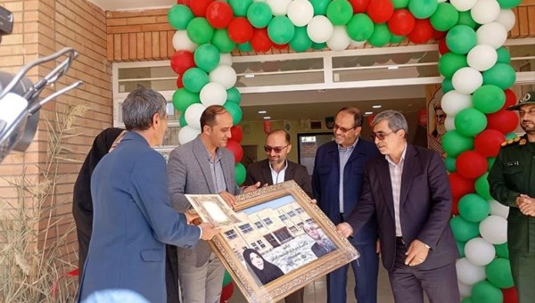 نواخته شدن زنگ مهر همزمان با افتتاح مدرسه خیرساز زنده یاد بتول سلطانی دهنوی