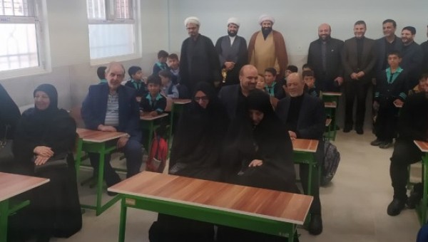 توسعه مدرسه سه کلاسه شهید مفتح در روستای صرم