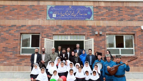مدرسه ۶کلاسه خیری کوجنق مشگین شهر افتتاح شد