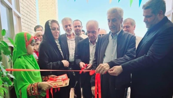 مدرسه شش کلاسه خیر ساز باران در سراوان افتتاح شد