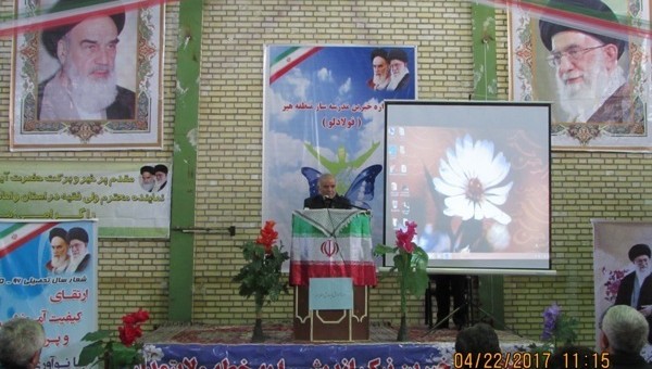 جشنواره خیرین مدرسه شهرستان هیر استان اردبیل برگزار شد