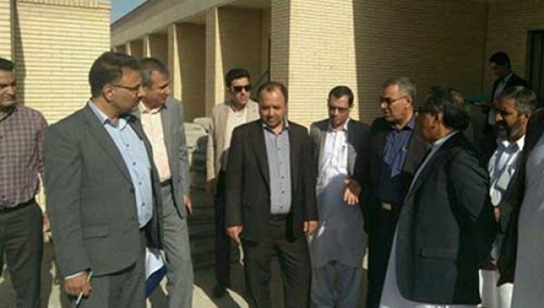 بازدید ریاست سازمان نوسازی مدارس کشور از پروژه های در دست اجرای حاشیه شهر زاهدان
