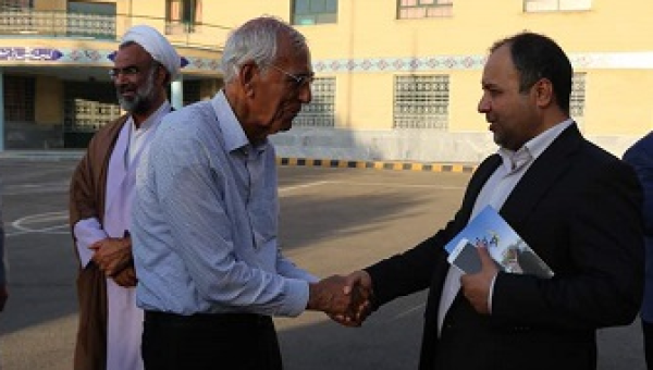 دیدار رئیس سازمان نوسازی مدارس کشور با خیر مدرسه ساز کشوری در تبریز